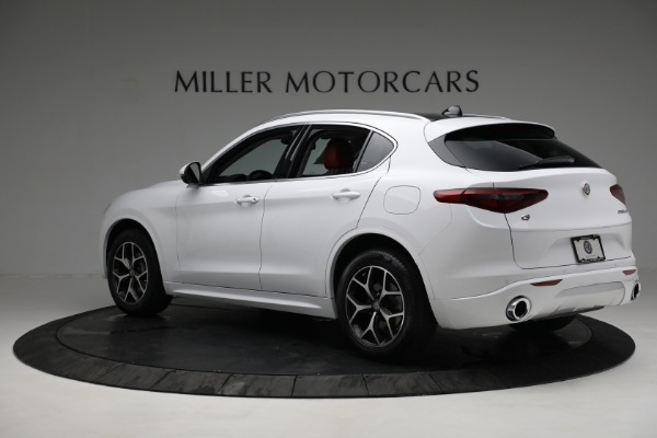 Used 2021 Alfa Romeo Stelvio TI for sale Call for price at McLaren Greenwich in Greenwich CT 06830 3