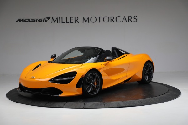 New 2022 McLaren 720S Spider Performance for sale $377,370 at McLaren Greenwich in Greenwich CT 06830 1