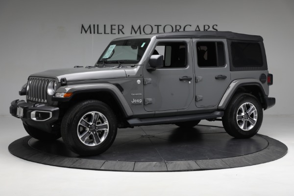 Used 2018 Jeep Wrangler Unlimited Sahara for sale Sold at McLaren Greenwich in Greenwich CT 06830 2