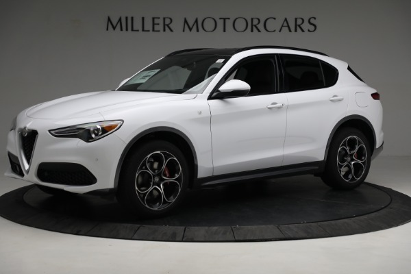 New 2023 Alfa Romeo Stelvio Ti for sale $60,190 at McLaren Greenwich in Greenwich CT 06830 2