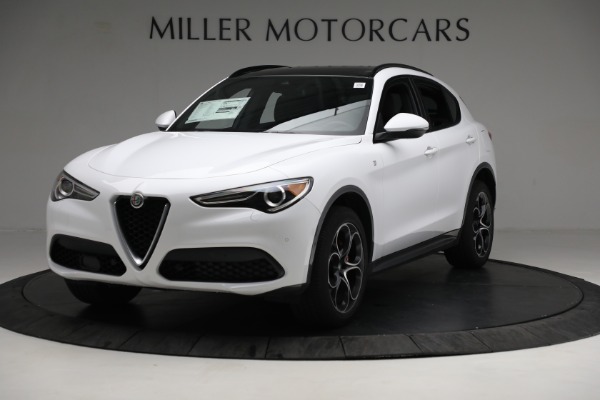 New 2023 Alfa Romeo Stelvio Ti for sale $60,190 at McLaren Greenwich in Greenwich CT 06830 1