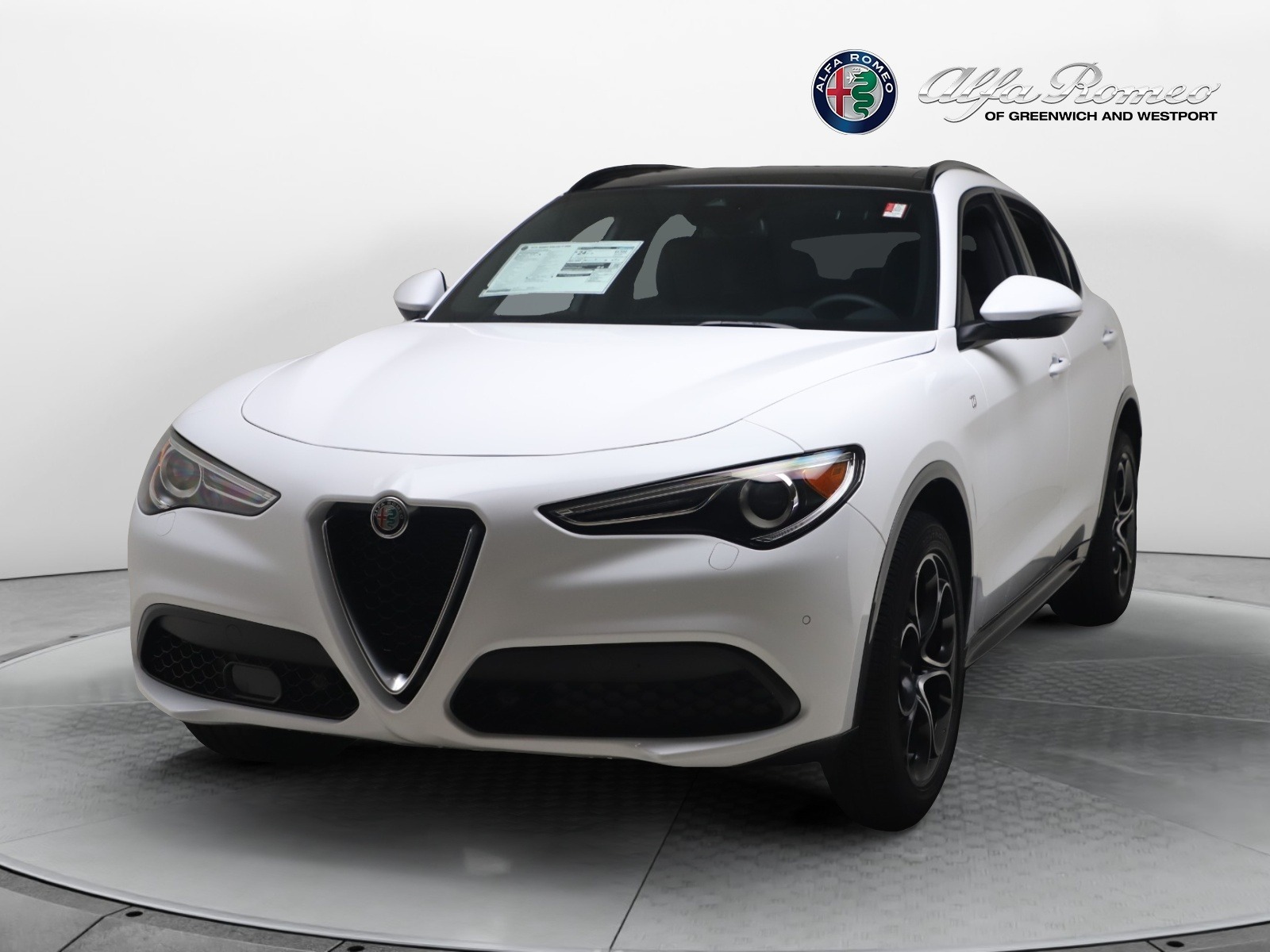 New 2023 Alfa Romeo Stelvio Ti for sale Sold at McLaren Greenwich in Greenwich CT 06830 1