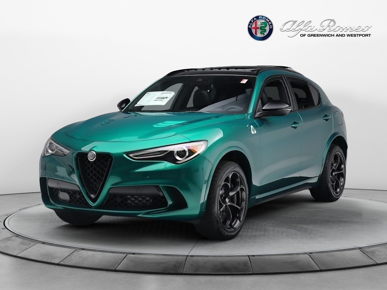 New 2023 Alfa Romeo Stelvio Quadrifoglio for sale Sold at McLaren Greenwich in Greenwich CT 06830 1