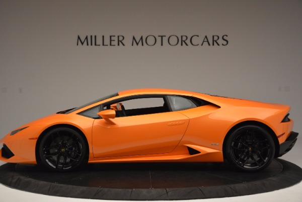 Used 2015 Lamborghini Huracan LP 610-4 for sale Sold at McLaren Greenwich in Greenwich CT 06830 3