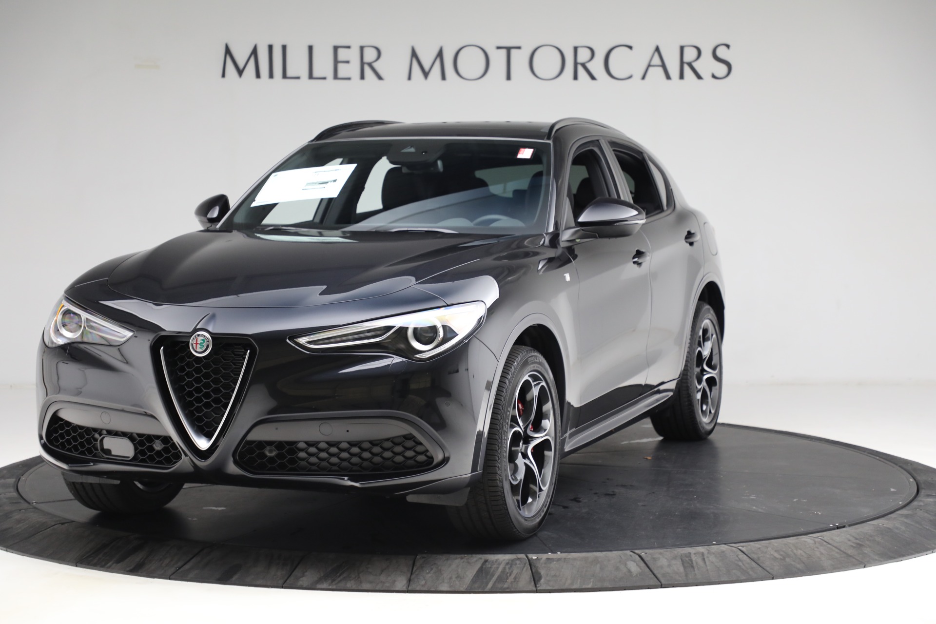 New 2023 Alfa Romeo Stelvio Ti for sale $60,550 at McLaren Greenwich in Greenwich CT 06830 1