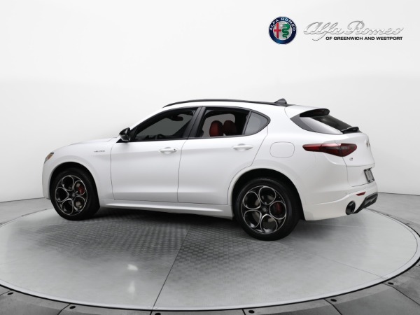 New 2023 Alfa Romeo Stelvio Veloce for sale $59,490 at McLaren Greenwich in Greenwich CT 06830 4