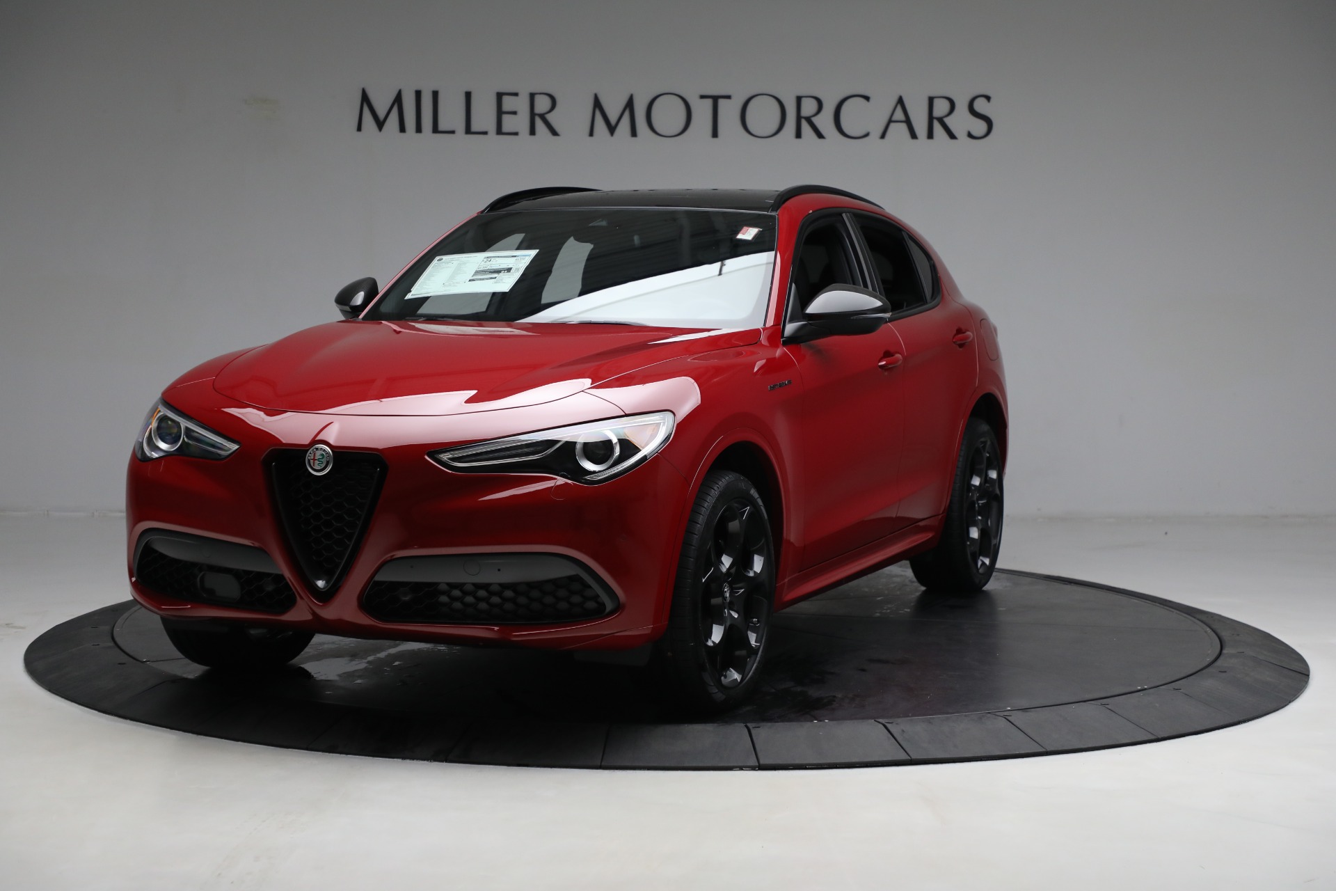 New 2023 Alfa Romeo Stelvio Estrema for sale $63,465 at McLaren Greenwich in Greenwich CT 06830 1
