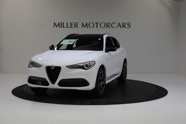 New 2023 Alfa Romeo Stelvio Veloce for sale $59,265 at McLaren Greenwich in Greenwich CT 06830 1