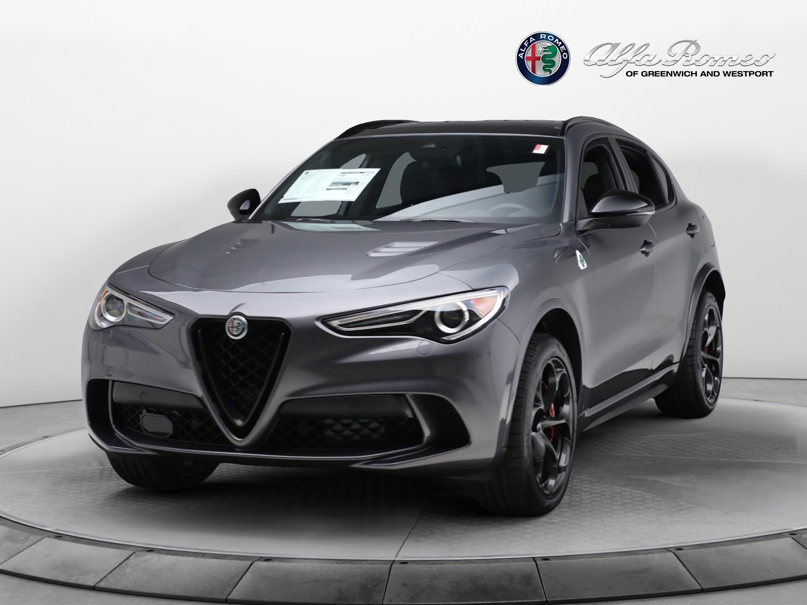 New 2023 Alfa Romeo Stelvio Quadrifoglio for sale Sold at McLaren Greenwich in Greenwich CT 06830 1