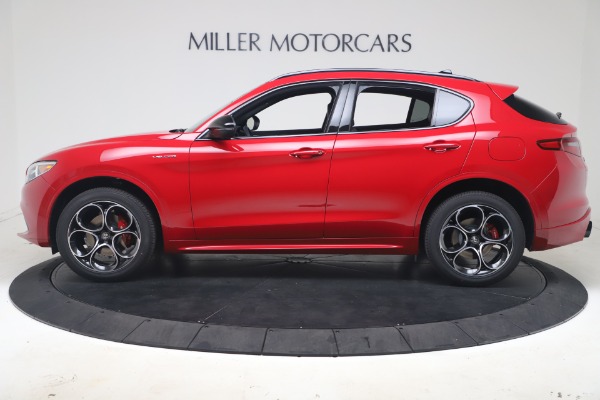 New 2023 Alfa Romeo Stelvio Veloce for sale $60,940 at McLaren Greenwich in Greenwich CT 06830 3
