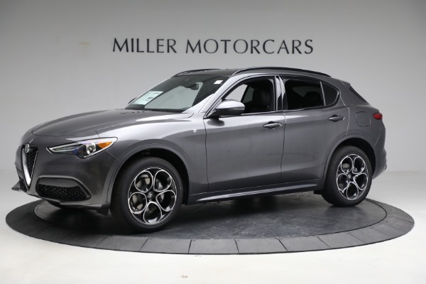 New 2023 Alfa Romeo Stelvio Ti for sale $55,980 at McLaren Greenwich in Greenwich CT 06830 2