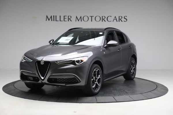 New 2023 Alfa Romeo Stelvio Ti for sale $55,980 at McLaren Greenwich in Greenwich CT 06830 1