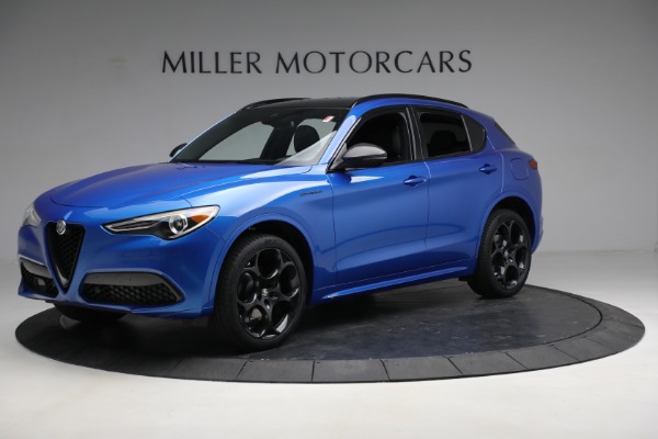 New 2023 Alfa Romeo Stelvio Estrema for sale $63,625 at McLaren Greenwich in Greenwich CT 06830 2