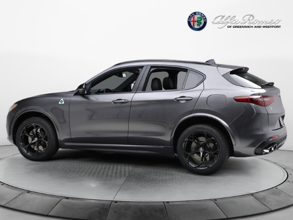 New 2023 Alfa Romeo Stelvio Quadrifoglio for sale $79,900 at McLaren Greenwich in Greenwich CT 06830 4