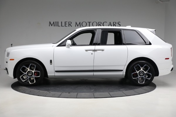 Used 2022 Rolls-Royce Black Badge Cullinan for sale Sold at McLaren Greenwich in Greenwich CT 06830 3