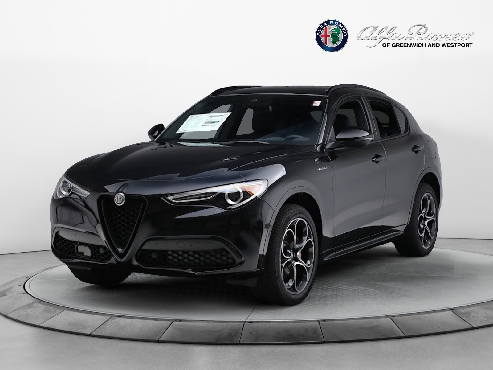 New 2023 Alfa Romeo Stelvio Veloce for sale Sold at McLaren Greenwich in Greenwich CT 06830 1