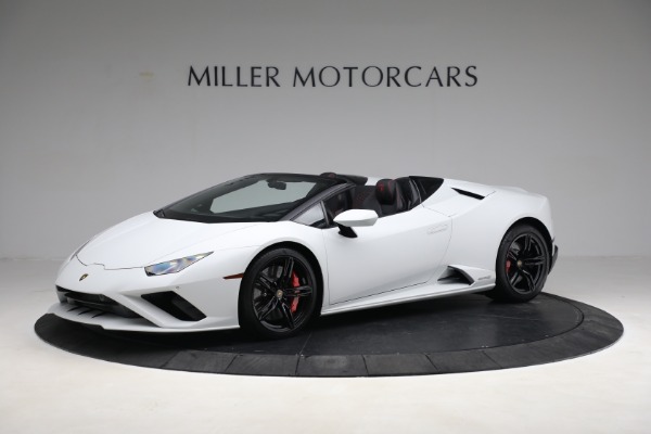 Used 2021 Lamborghini Huracan LP 610-2 EVO Spyder for sale Call for price at McLaren Greenwich in Greenwich CT 06830 2
