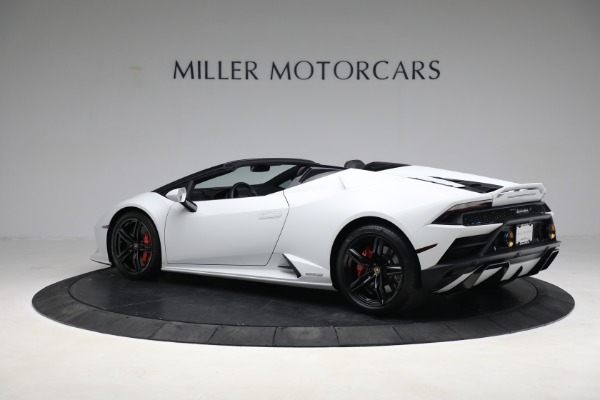 Used 2021 Lamborghini Huracan LP 610-2 EVO Spyder for sale Call for price at McLaren Greenwich in Greenwich CT 06830 4