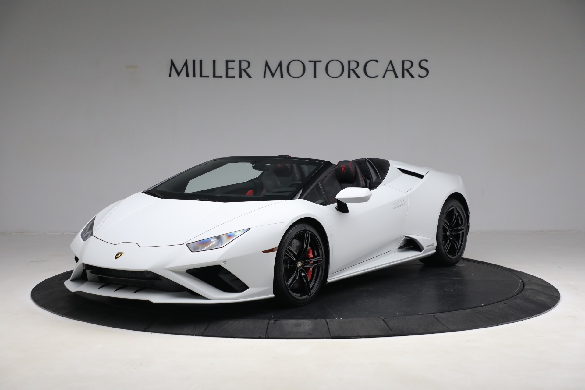 Used 2021 Lamborghini Huracan LP 610-2 EVO Spyder for sale Sold at McLaren Greenwich in Greenwich CT 06830 1