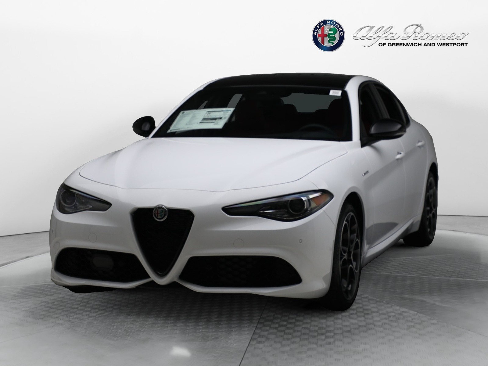 New 2023 Alfa Romeo Giulia Veloce for sale $53,085 at McLaren Greenwich in Greenwich CT 06830 1