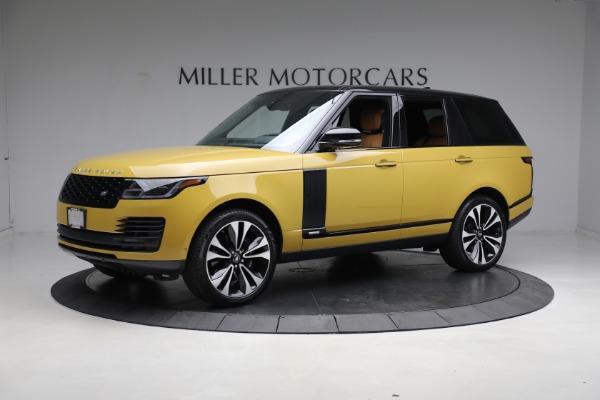 Used 2021 Land Rover Range Rover Autobiography Fifty Edition for sale Sold at McLaren Greenwich in Greenwich CT 06830 2