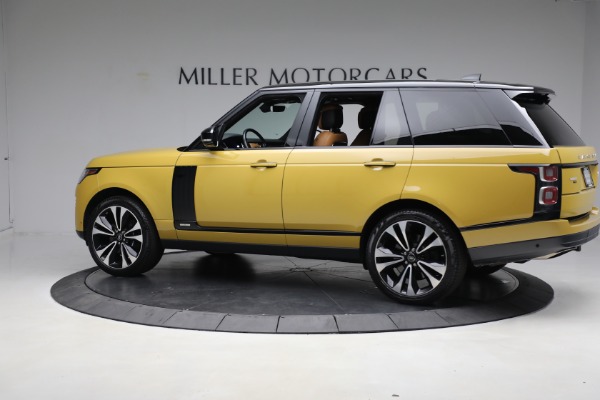 Used 2021 Land Rover Range Rover Autobiography Fifty Edition for sale Sold at McLaren Greenwich in Greenwich CT 06830 4