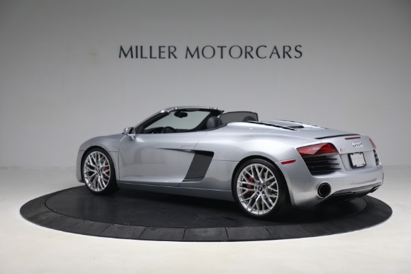 Used 2015 Audi R8 4.2 quattro Spyder for sale $149,900 at McLaren Greenwich in Greenwich CT 06830 4