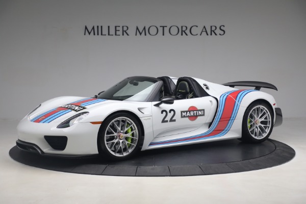Used 2015 Porsche 918 Spyder for sale Call for price at McLaren Greenwich in Greenwich CT 06830 2