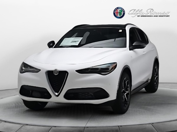 New 2024 Alfa Romeo Stelvio Ti for sale $53,820 at McLaren Greenwich in Greenwich CT 06830 1