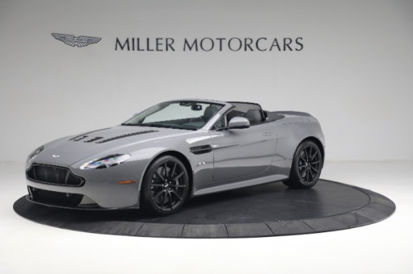 Used 2017 Aston Martin V12 Vantage S Roadster for sale Call for price at McLaren Greenwich in Greenwich CT 06830 1
