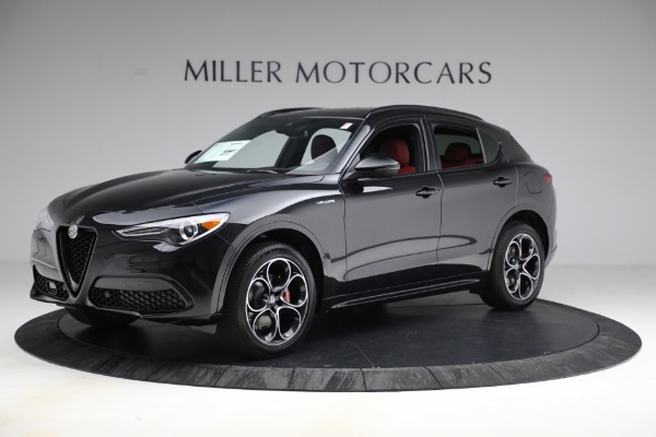 New 2023 Alfa Romeo Stelvio Veloce for sale $48,900 at McLaren Greenwich in Greenwich CT 06830 3