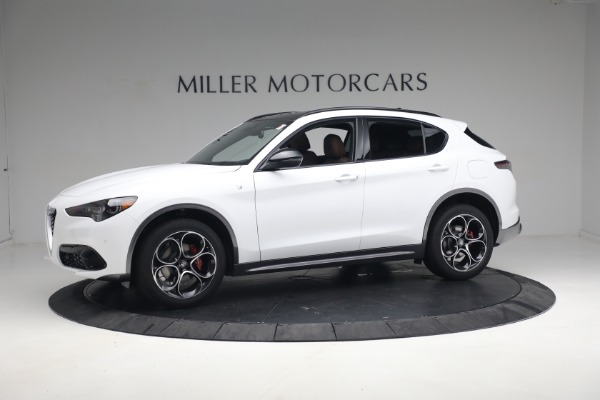 New 2024 Alfa Romeo Stelvio Ti for sale $54,570 at McLaren Greenwich in Greenwich CT 06830 2