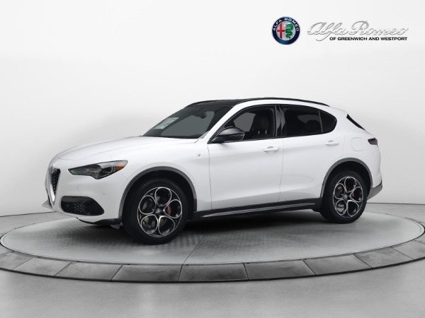 New 2024 Alfa Romeo Stelvio Ti for sale $57,420 at McLaren Greenwich in Greenwich CT 06830 1