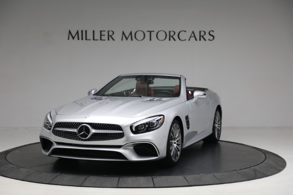 Used 2017 Mercedes-Benz SL-Class SL 450 for sale $62,900 at McLaren Greenwich in Greenwich CT 06830 1