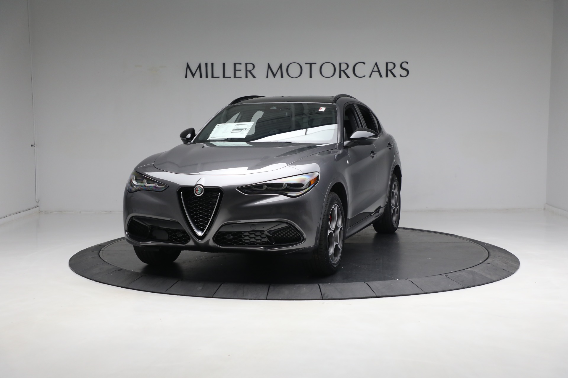 New 2024 Alfa Romeo Stelvio Ti for sale $53,330 at McLaren Greenwich in Greenwich CT 06830 1