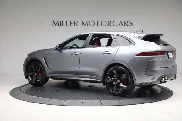 Used 2021 Jaguar F-PACE SVR for sale Sold at McLaren Greenwich in Greenwich CT 06830 4
