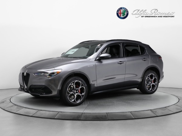 New 2024 Alfa Romeo Stelvio Veloce for sale $54,380 at McLaren Greenwich in Greenwich CT 06830 4