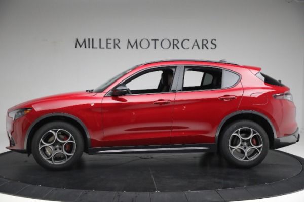 New 2024 Alfa Romeo Stelvio Ti for sale $53,920 at McLaren Greenwich in Greenwich CT 06830 1