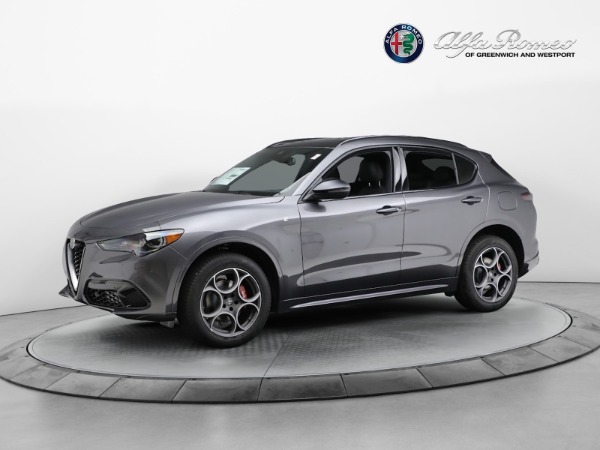 New 2024 Alfa Romeo Stelvio Ti for sale $54,055 at McLaren Greenwich in Greenwich CT 06830 1