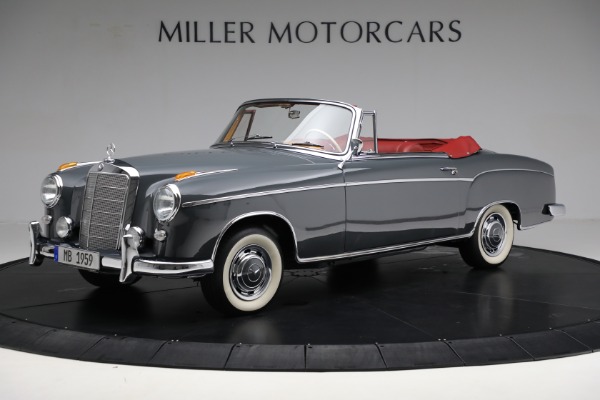 Used 1959 Mercedes Benz 220 S Ponton Cabriolet for sale $229,900 at McLaren Greenwich in Greenwich CT 06830 2