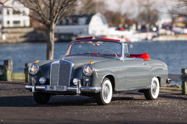 Used 1959 Mercedes-Benz 220 S Ponton Cabriolet for sale $189,900 at McLaren Greenwich in Greenwich CT 06830 2