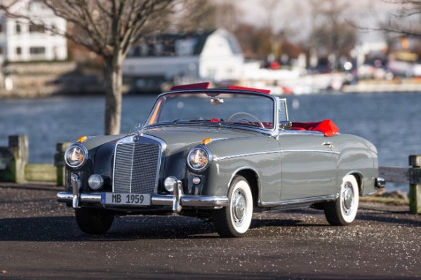 Used 1959 Mercedes Benz 220 S Ponton Cabriolet for sale $229,900 at McLaren Greenwich in Greenwich CT 06830 2