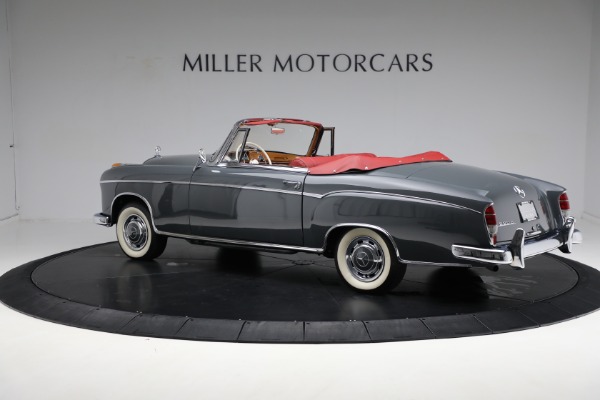 Used 1959 Mercedes Benz 220 S Ponton Cabriolet for sale $229,900 at McLaren Greenwich in Greenwich CT 06830 4