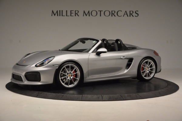 Used 2016 Porsche Boxster Spyder for sale Sold at McLaren Greenwich in Greenwich CT 06830 2