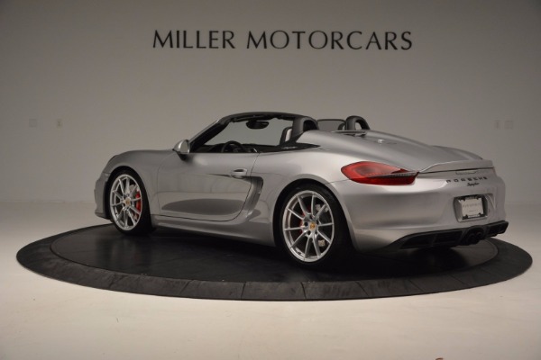 Used 2016 Porsche Boxster Spyder for sale Sold at McLaren Greenwich in Greenwich CT 06830 4