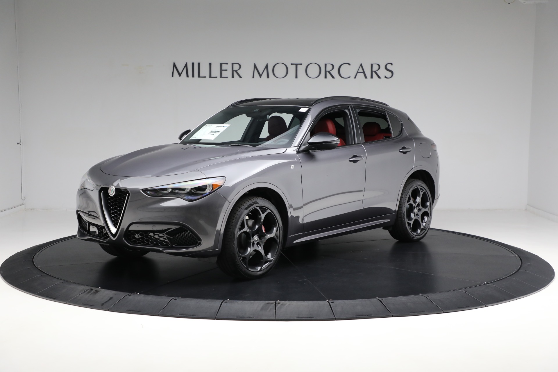 New 2024 Alfa Romeo Stelvio Ti for sale $55,240 at McLaren Greenwich in Greenwich CT 06830 1