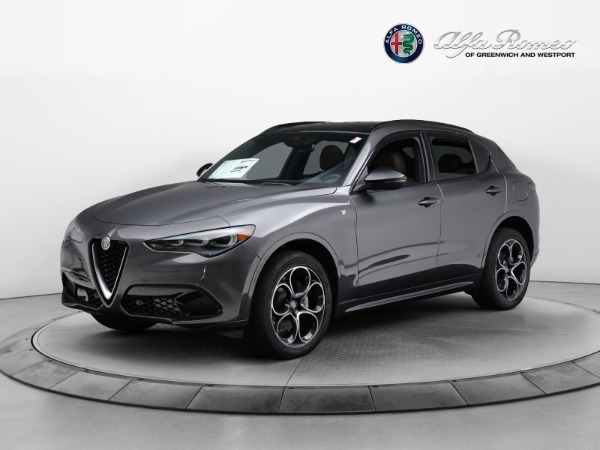 New 2024 Alfa Romeo Stelvio Ti for sale $58,030 at McLaren Greenwich in Greenwich CT 06830 1