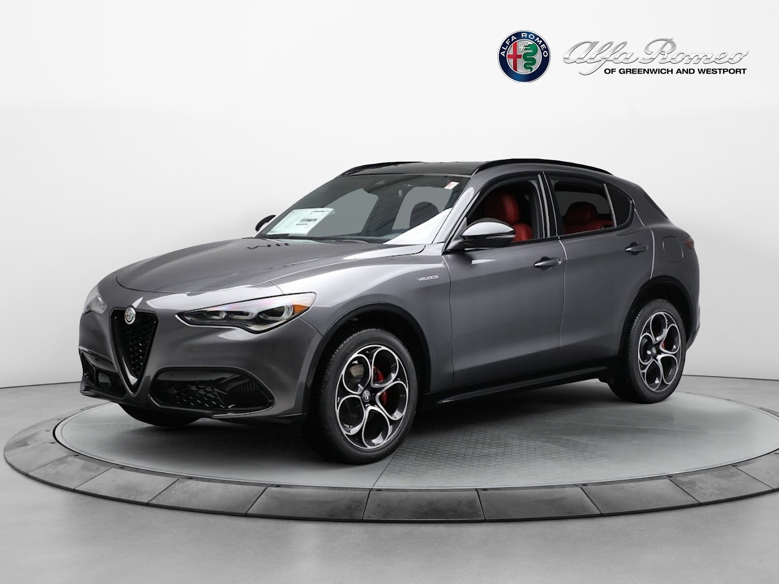 New 2024 Alfa Romeo Stelvio Veloce for sale Sold at McLaren Greenwich in Greenwich CT 06830 1
