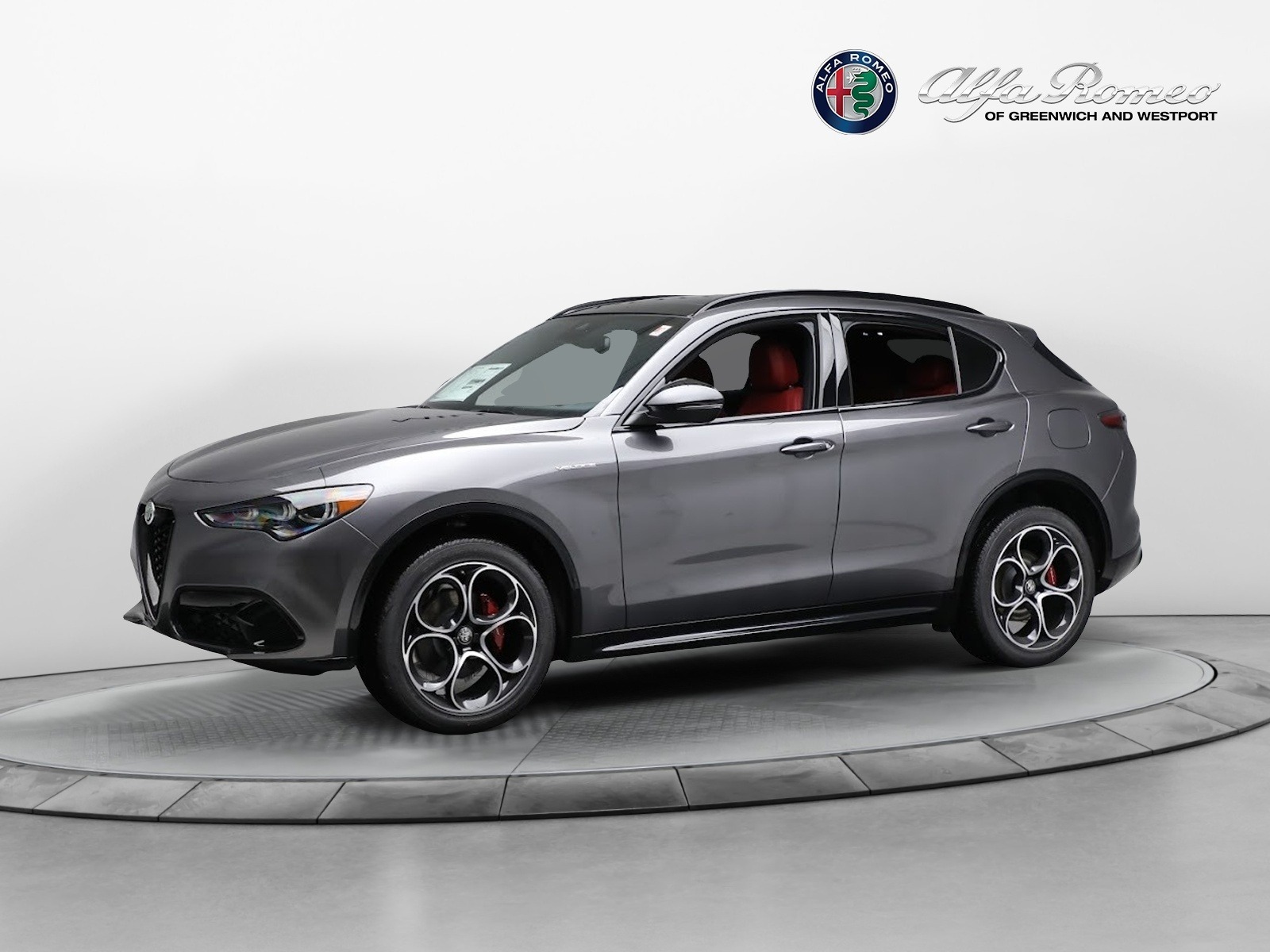 New 2024 Alfa Romeo Stelvio Veloce for sale Sold at McLaren Greenwich in Greenwich CT 06830 1