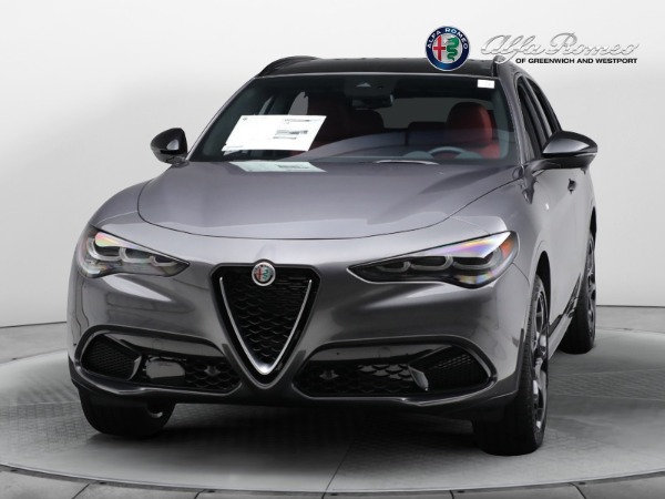 New 2024 Alfa Romeo Stelvio Ti for sale $55,240 at McLaren Greenwich in Greenwich CT 06830 2